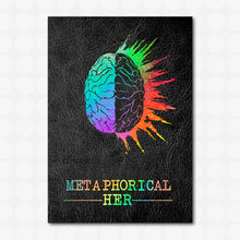 Load image into Gallery viewer, Metaphorical HER (Leather Bound Hardcover)